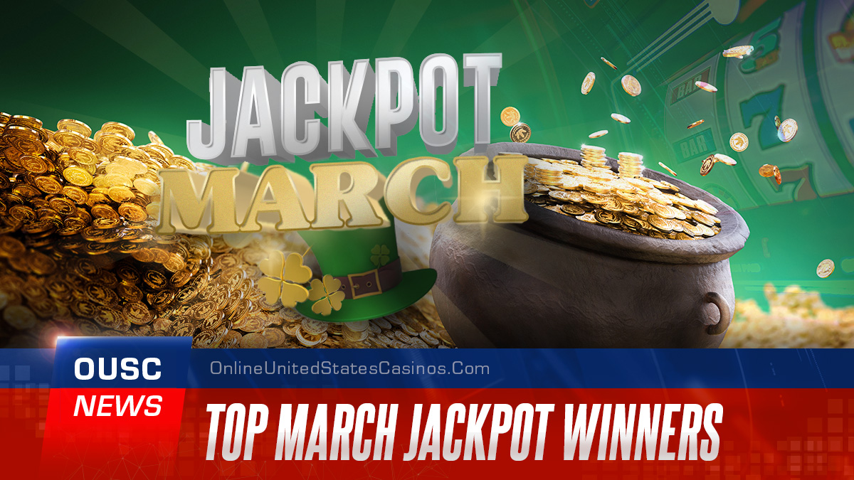 best jackpot winners for March 2021