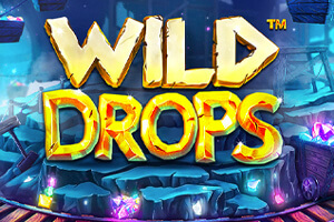 wild drops online slot logo