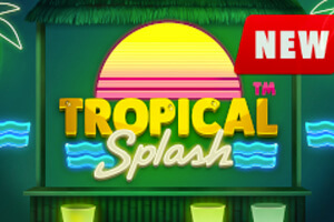 tropical splash online slot logo