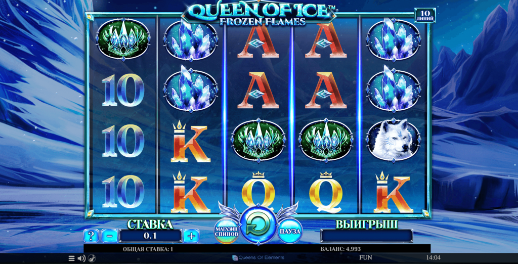 Казино 1хслот официальный сайт Queen of Ice